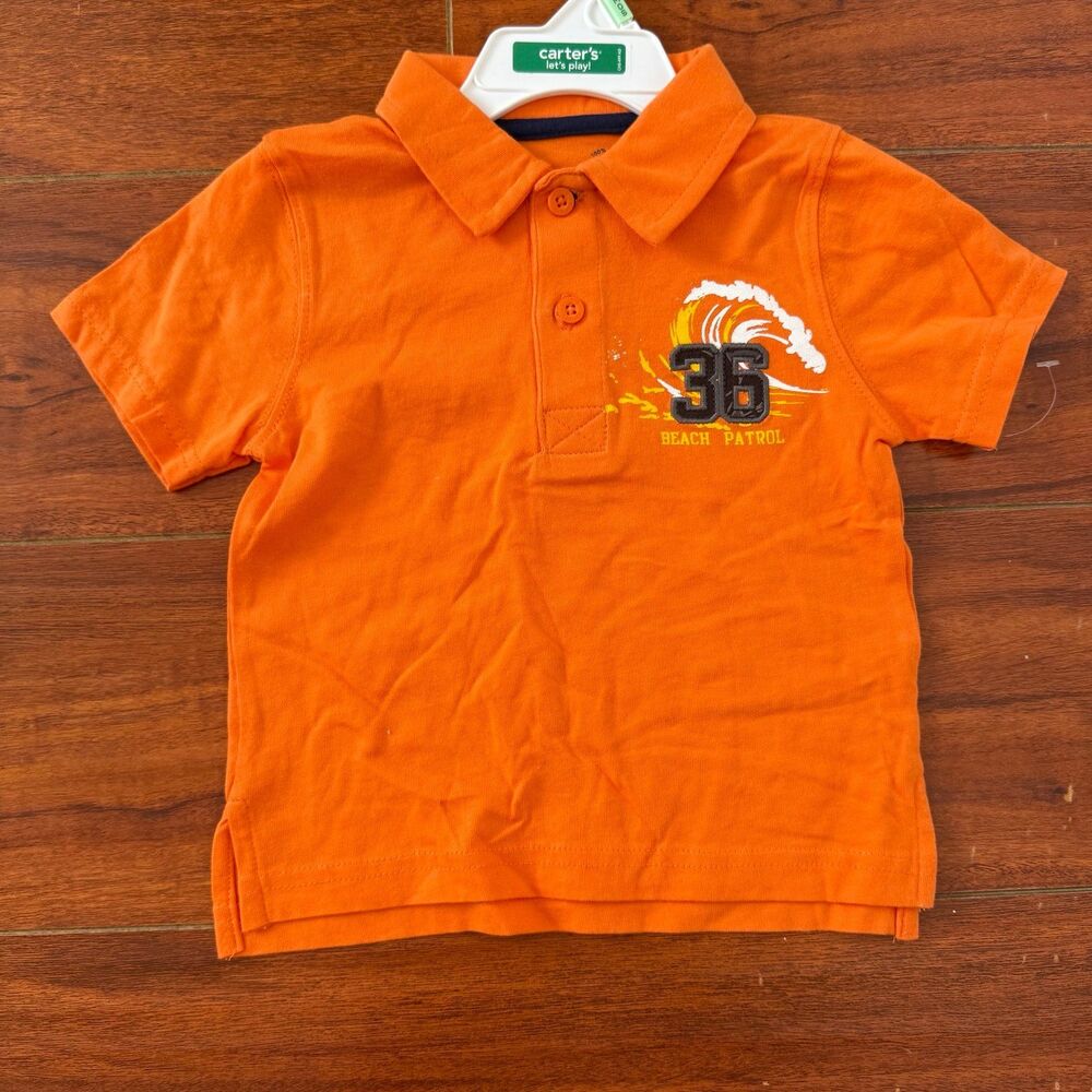 Carter’s Orange T-shirt 18m